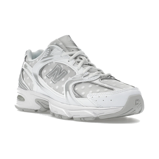 New Balance 530 Silver Metallic Polka Dots