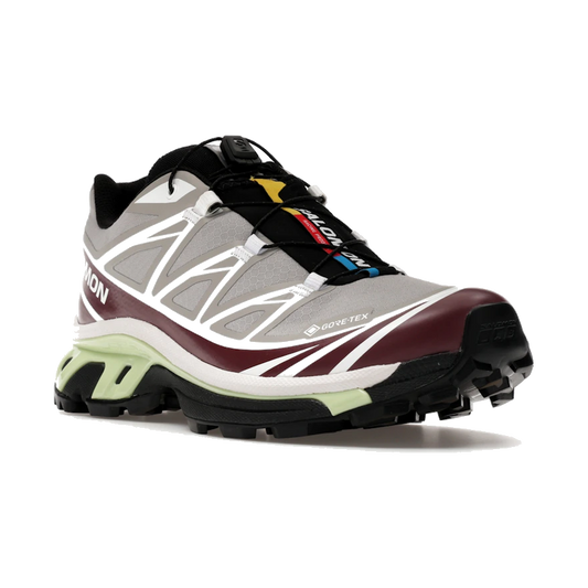 Salomon XT-6 Gore-Tex Paloma Maroon Banner