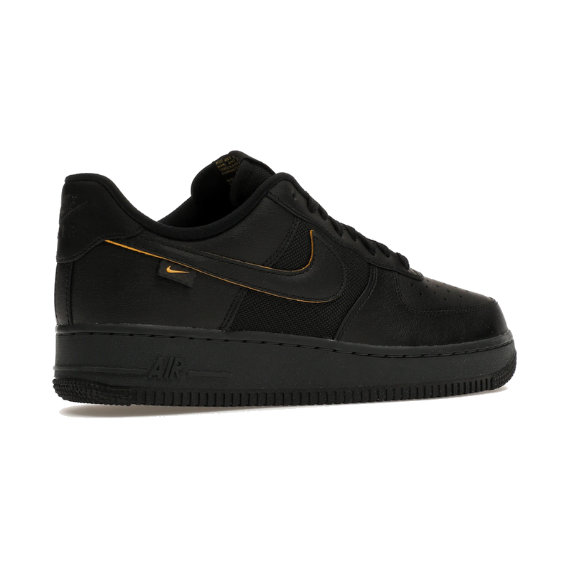 Nike Air Force 1 Low '07 Ballistic Mesh Black University Gold