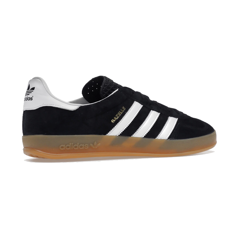 Adidas Gazelle Black White Gum