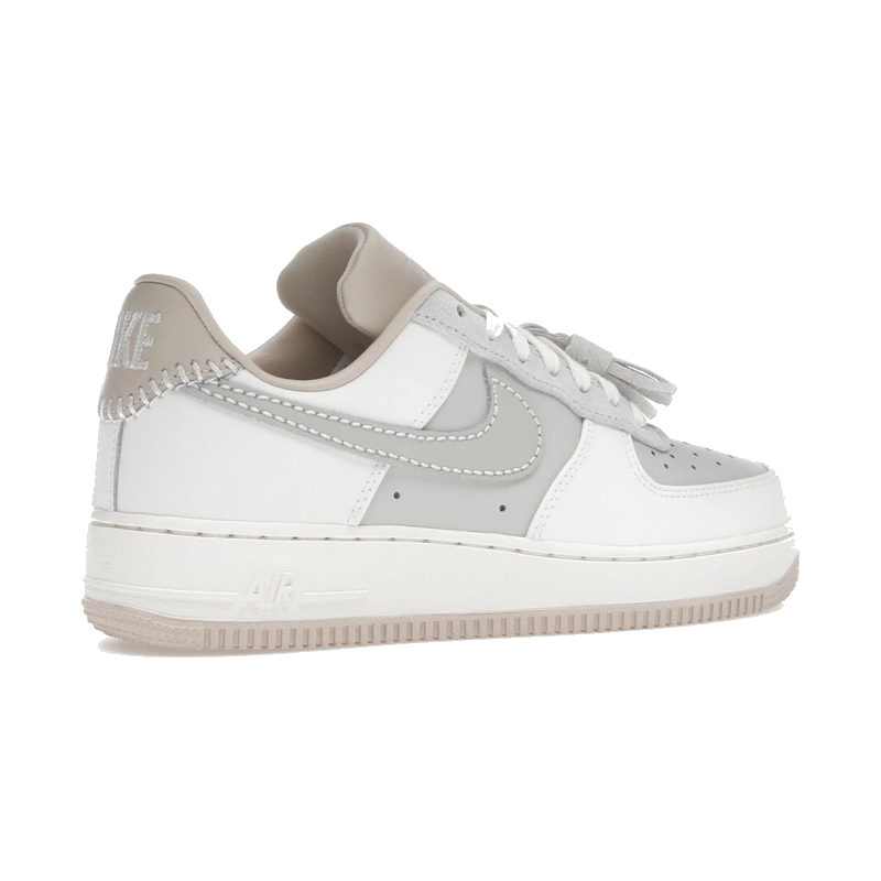 Nike Air Force 1 Low '07 Light Bone Suede Tassels