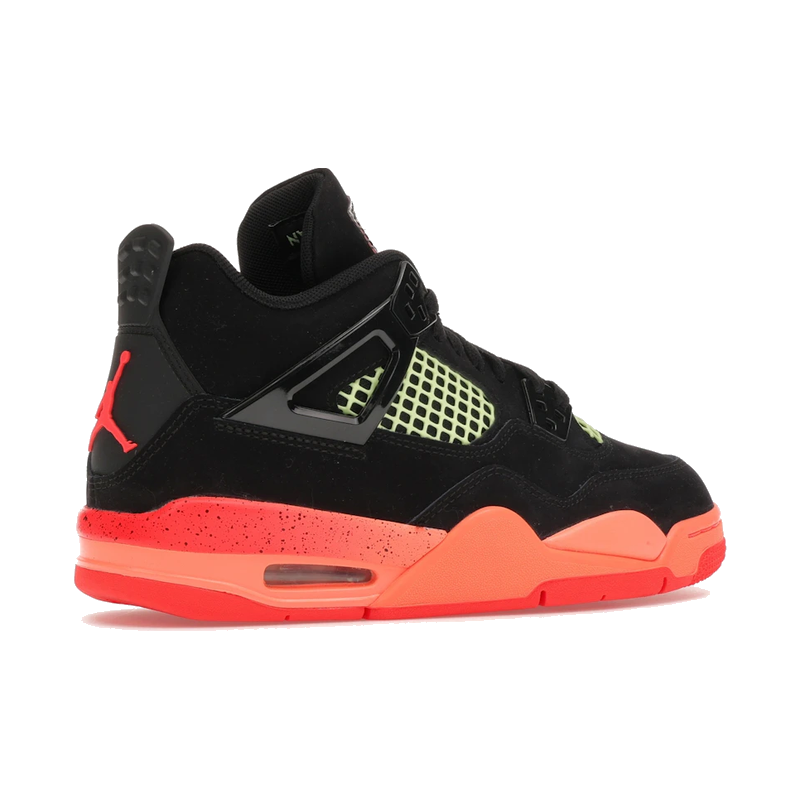 Air Jordan 4 Retro Black Infrared Barely Volt