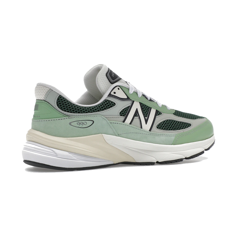 New Balance 990v6 MiUSA Avocado Natural Mint