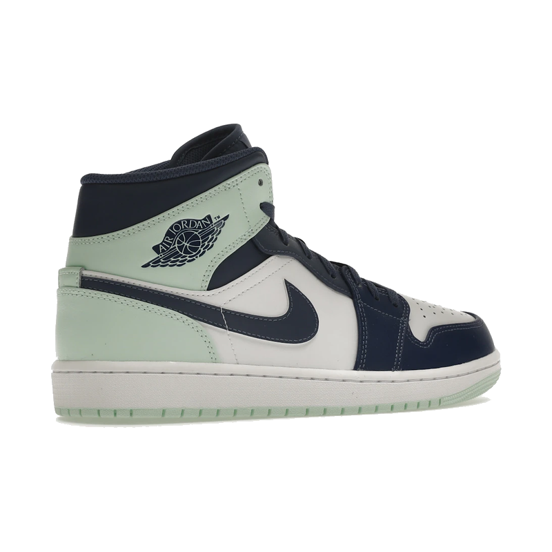 Air Jordan 1 Mid Mystic Navy Mint Foam