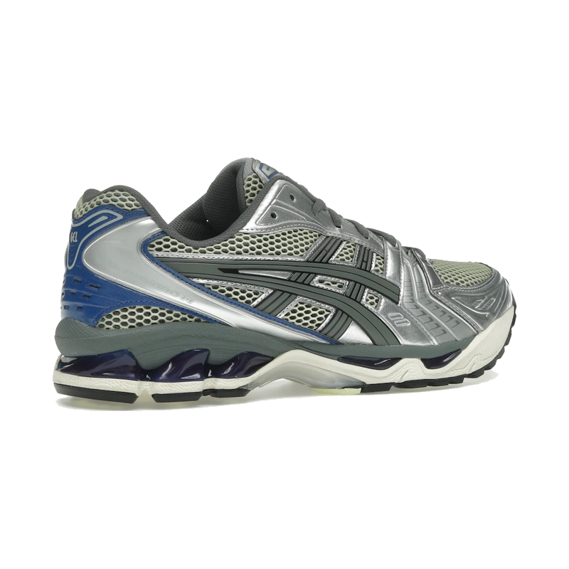 ASICS Gel-Kayano 14 Soft Yellow Asics Blue