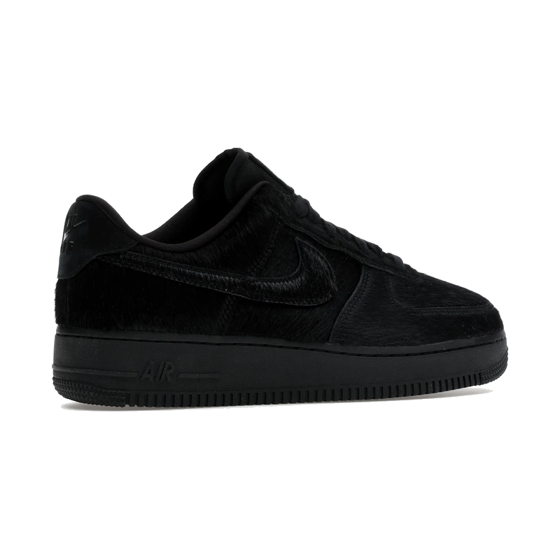 Nike Air Force 1 Low '07 Triple Black Pony Hair
