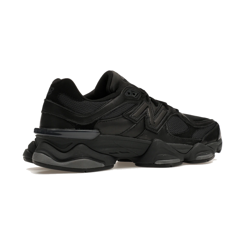 New Balance 9060 Triple Black Leather