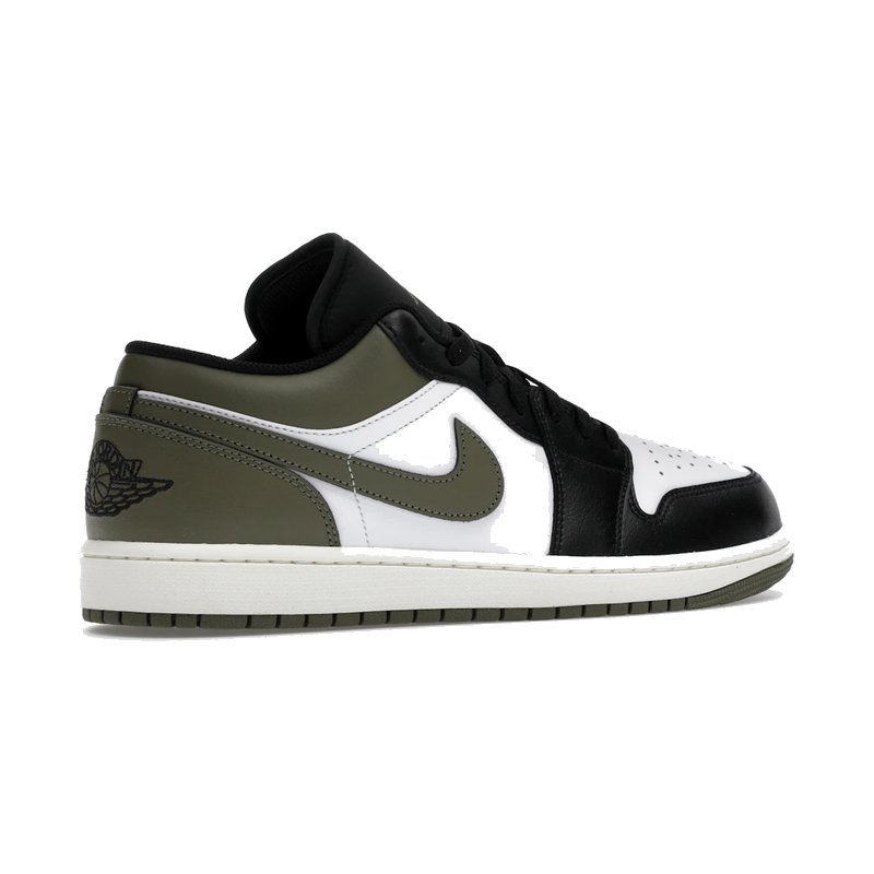 Air Jordan 1 Low Black Toe Medium Olive