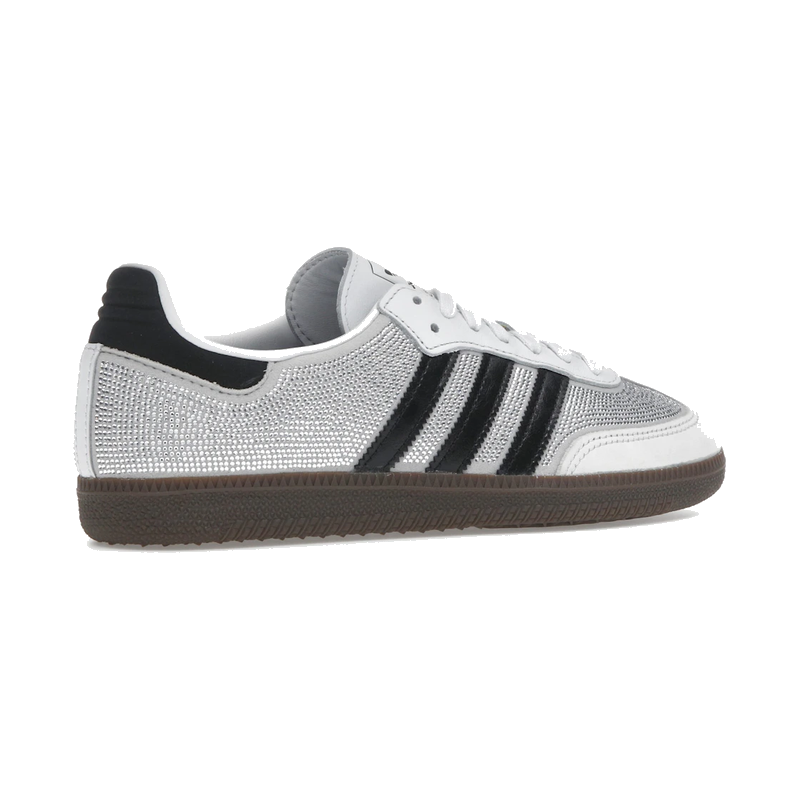 Adidas Samba OG Rhinestone Crystal White Silver
