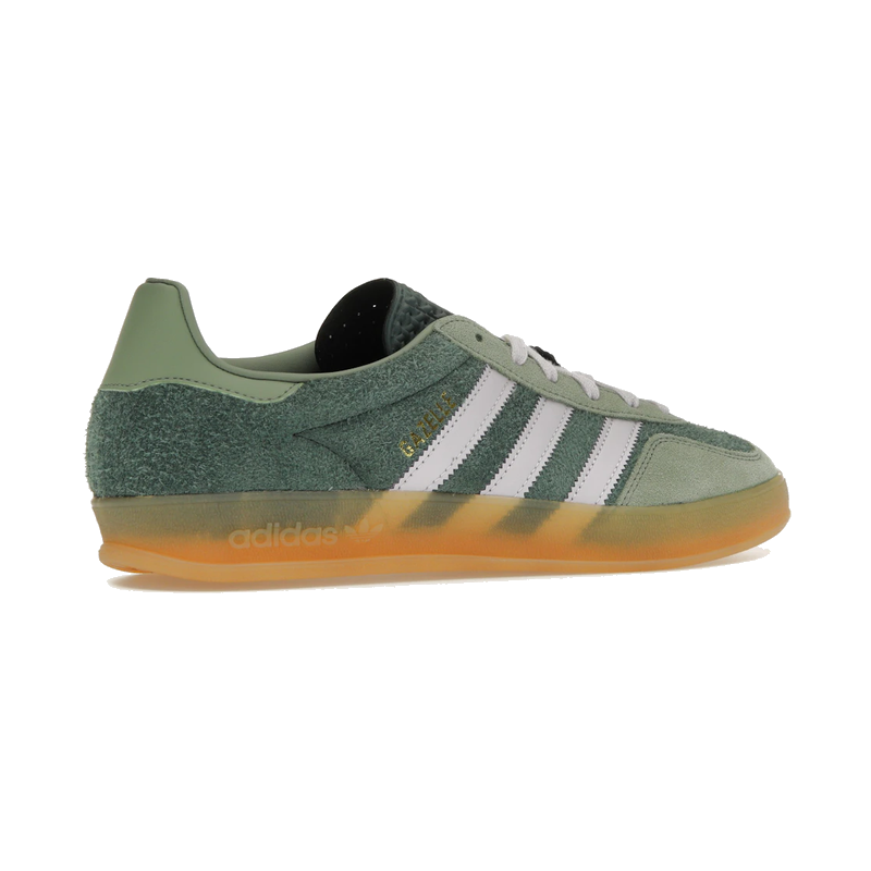 Adidas Gazelle Indoor Mineral Green Silver Dawn