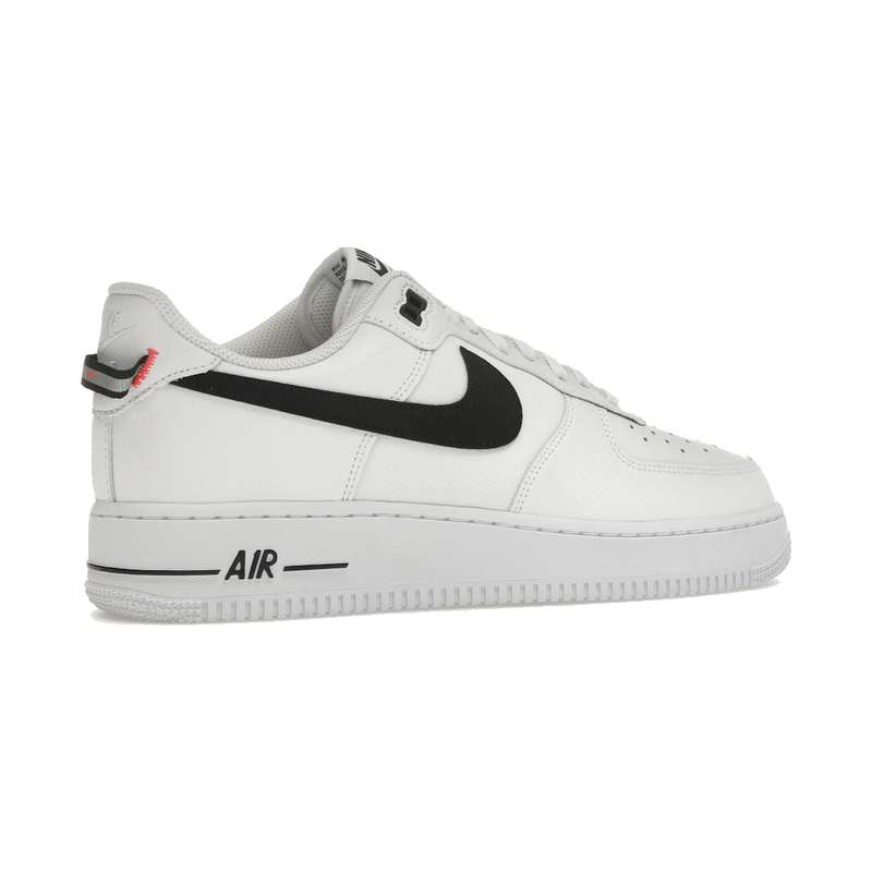 Nike Air Force 1 Low '07 LV8 White Black Bright Crimson
