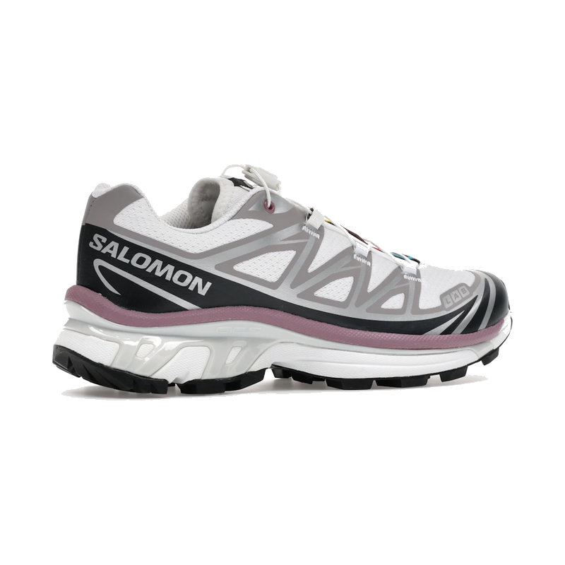 Salomon XT-6 White Black Dusky Orchid
