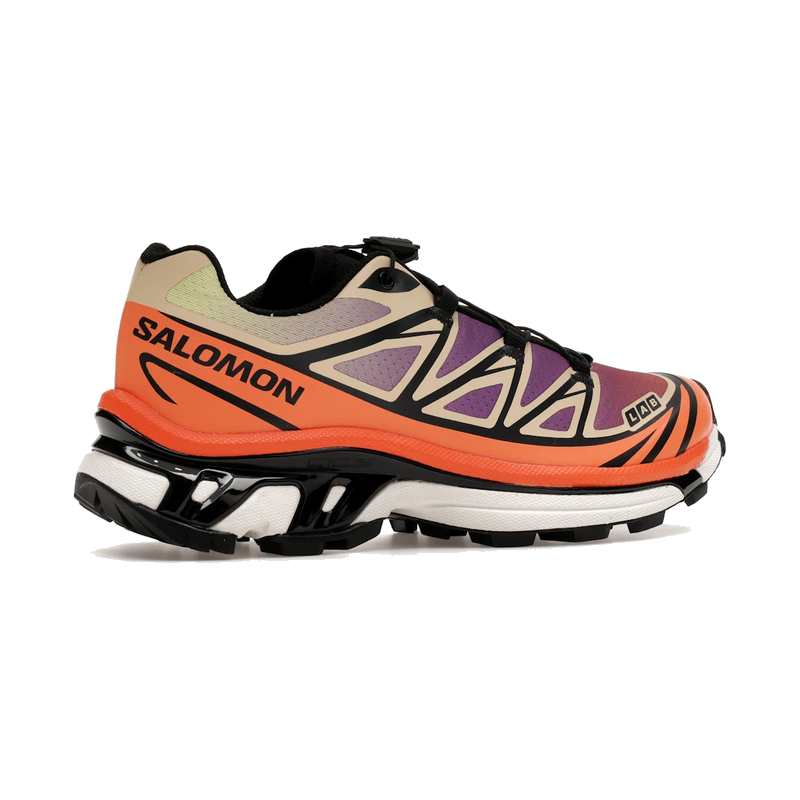 Salomon XT-6 Black Almond Dragon Fire