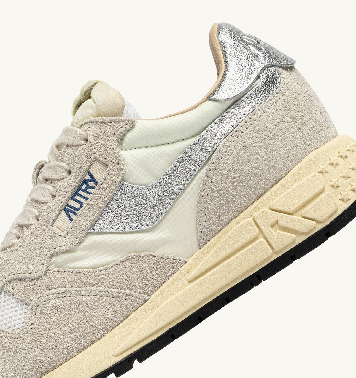 Autry Reelwind Low sand blanc argent