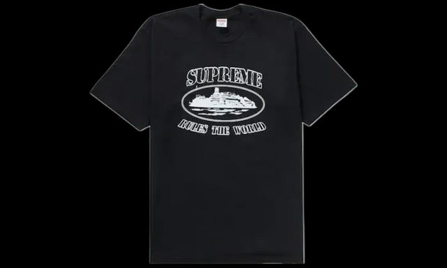 Supreme Supreme Corteiz Rules The World Tee Black - SUP-CRTZ-BLACK