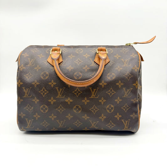Louis Vuitton Speedy 30 toile Monogram - face avant
