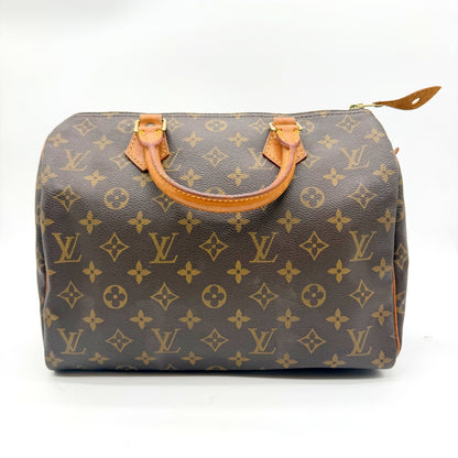 Louis Vuitton Speedy 30 Toile Monogram - face avant du sac