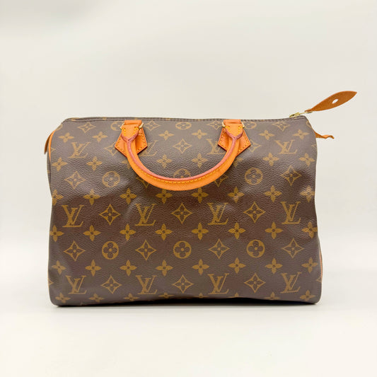 Louis Vuitton Speedy 30 toile Monogram - face avant