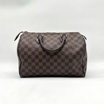 Louis Vuitton – Speedy 30 Damier Ebène