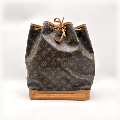Louis Vuitton Grand Noé Toile Monogram - vue de face