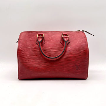 Louis Vuitton – Speedy 30 Épi Rouge