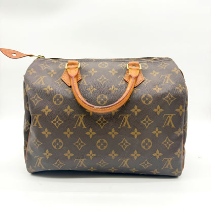 Louis Vuitton Speedy 30 Toile Monogram - face arrière du sac