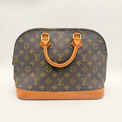 Louis Vuitton Alma Toile Monogram - vue de dos