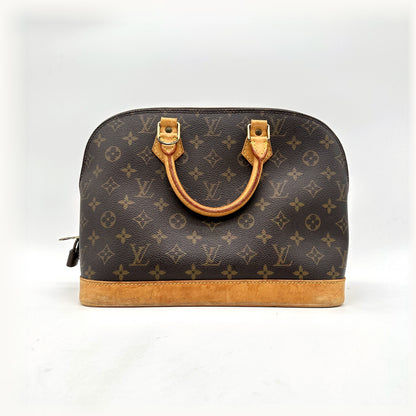 Louis Vuitton Alma Toile Monogram - vue de face opposée