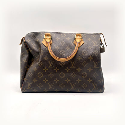Louis Vuitton Speedy 30 Toile Monogram - vue de face