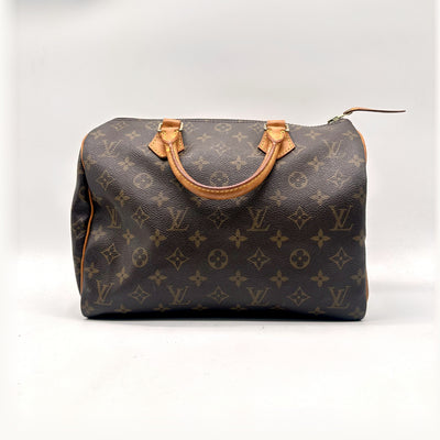 Louis Vuitton Speedy 30 Toile Monogram - vue de face