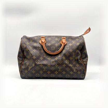 Louis Vuitton Speedy 35 Toile Monogram - vue de face