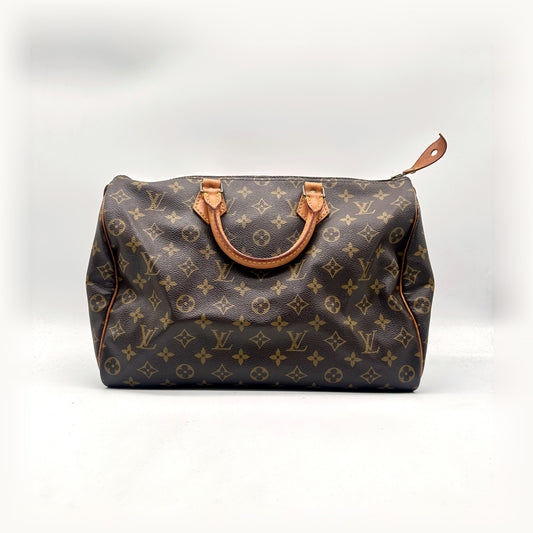 Louis Vuitton Speedy 35 Toile Monogram - vue de face