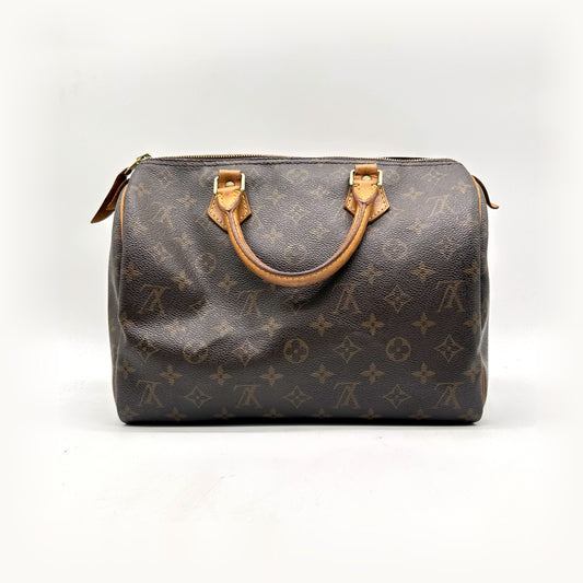 Louis Vuitton Speedy 30 Toile Monogram - vue de face