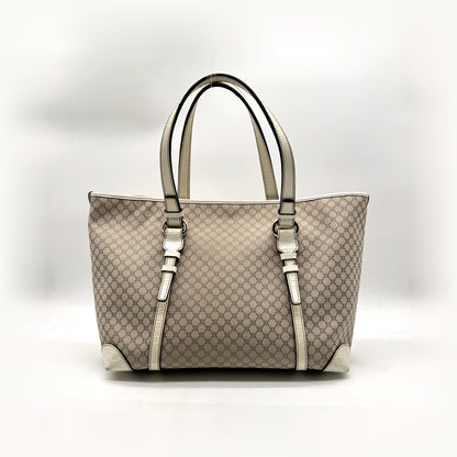 Céline Tote Toile Macadam Écru - vue de dos