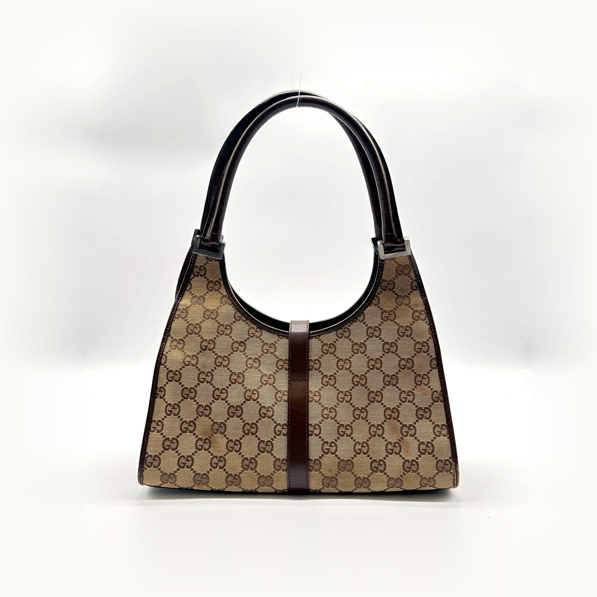 Gucci Jackie Toile GG Beige - vue de dos