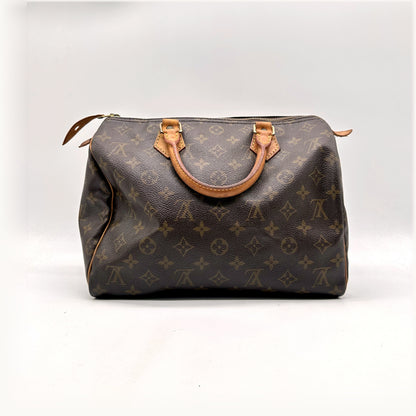 Louis Vuitton Speedy 30 Toile Monogram - vue de dos