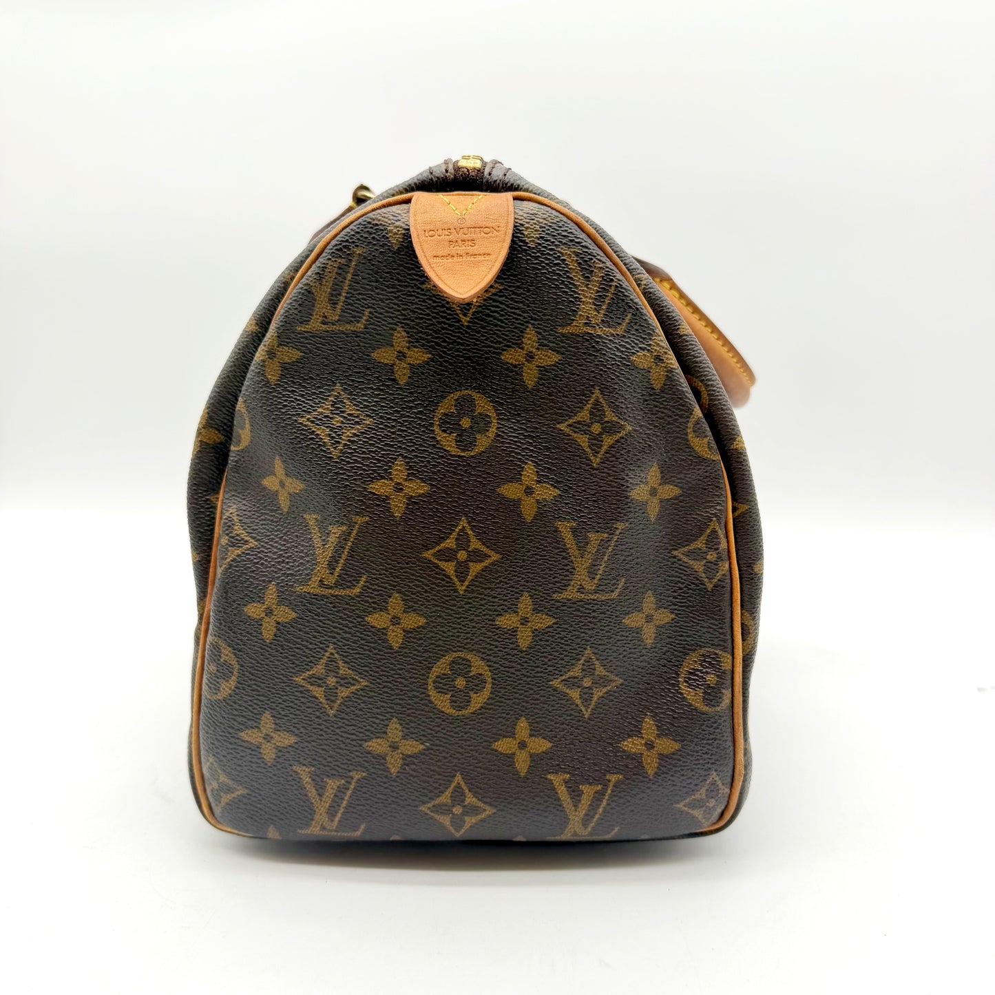 Louis Vuitton Speedy 30 toile Monogram - côté debout