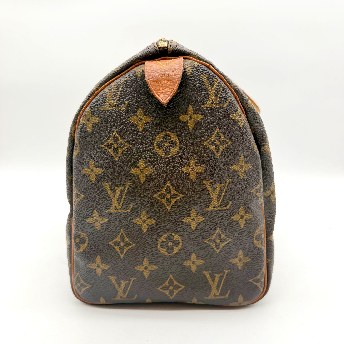 Louis Vuitton Speedy 30 Toile Monogram - côté droit debout