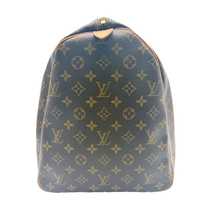 Louis Vuitton Keepall 55 Monogram - cote debout gauche
