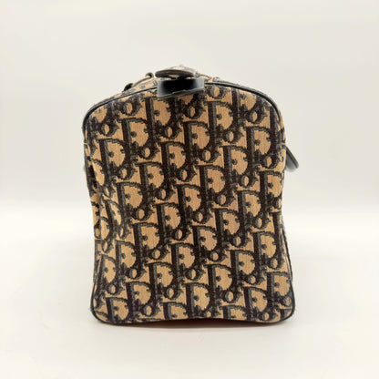 Dior Boston toile monogram - profil côté droit