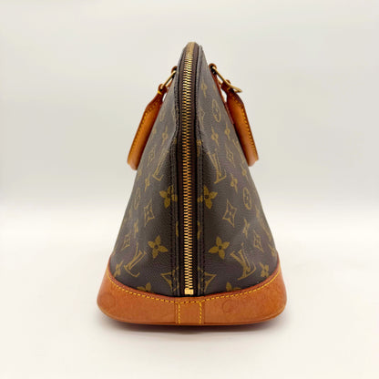 Louis Vuitton Alma Toile Monogram - profil gauche