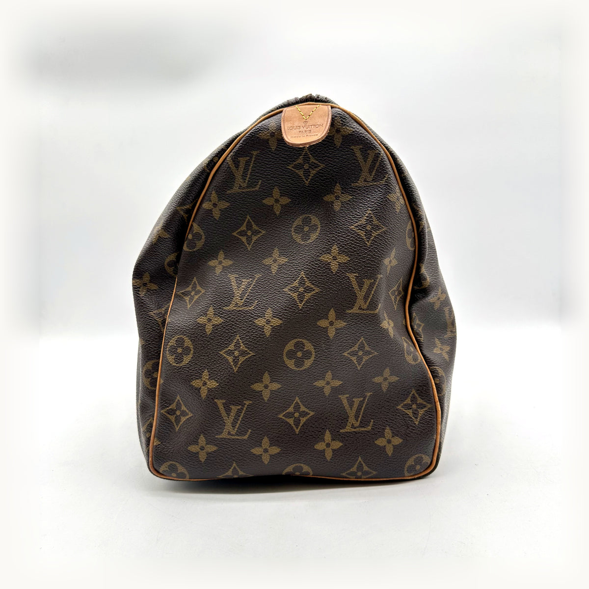 Louis Vuitton Speedy 40 Toile Monogram - vue d'un bout, extrémité du sac