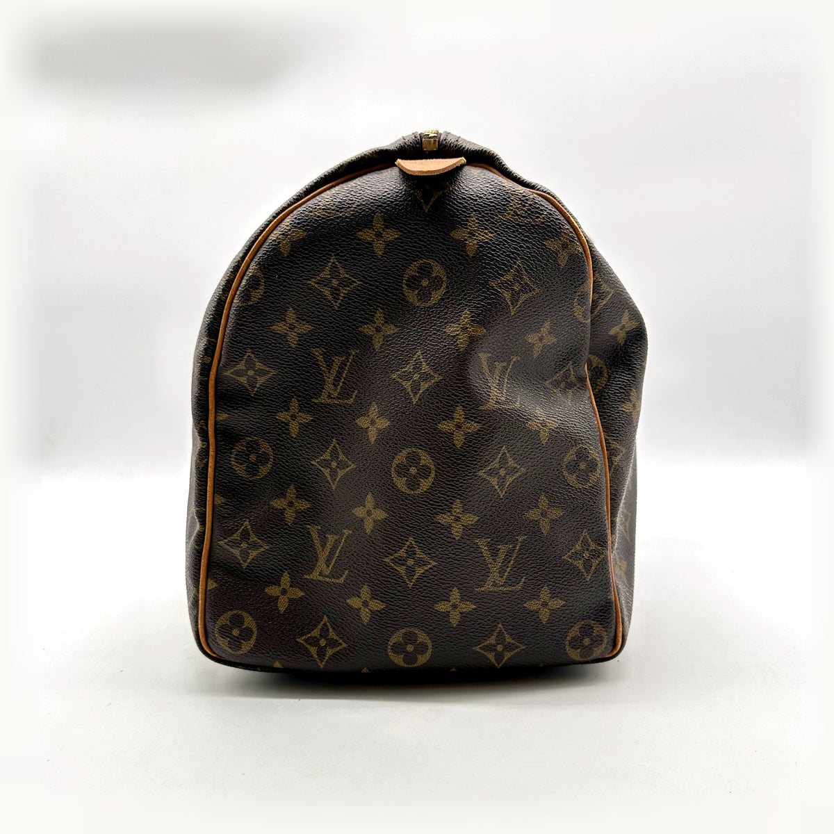 Louis Vuitton Speedy 40 Toile Monogram - vue de profil, flanc arrondi