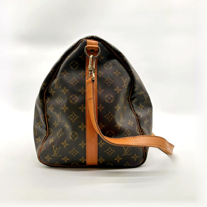 Louis Vuitton Keepall Bandoulière 55 Toile Monogram - vue de l'autre bout du sac
