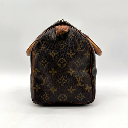 Louis Vuitton Speedy 25 Toile Monogram - profil latéral opposé