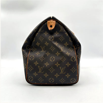 Louis Vuitton Speedy 40 Toile Monogram - vue de l'autre bout du sac