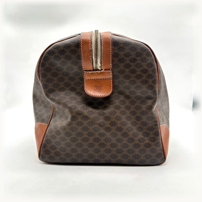 Céline Boston Toile Macadam Brun - vue de l'autre bout du sac