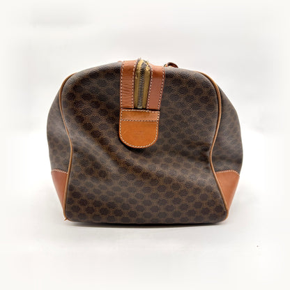 Céline Boston Toile Macadam Brun - vue de l'autre bout du sac