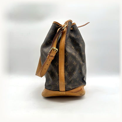 Louis Vuitton Grand Noé Toile Monogram - vue de côté
