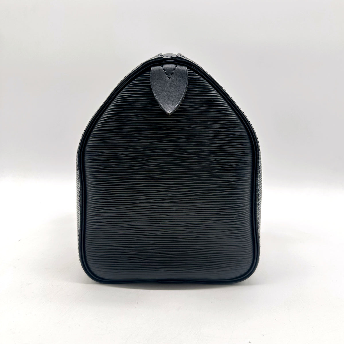 Louis Vuitton Speedy 25 Cuir Épi Noir - profil opposé